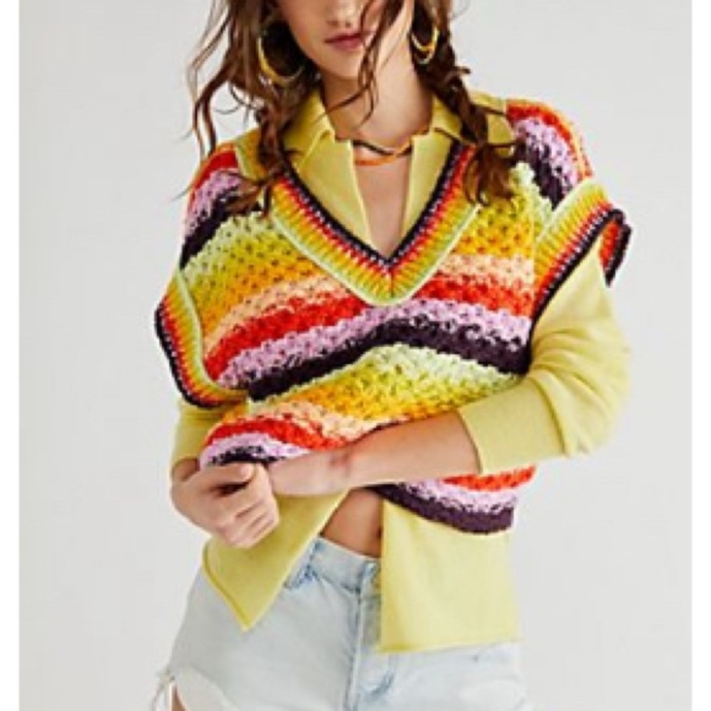 Free People Summer Daze Vest